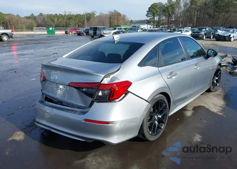 2024 Honda Civic Sport z USA, uszkodzony, nr VIN 2HGFE2F50RH500504